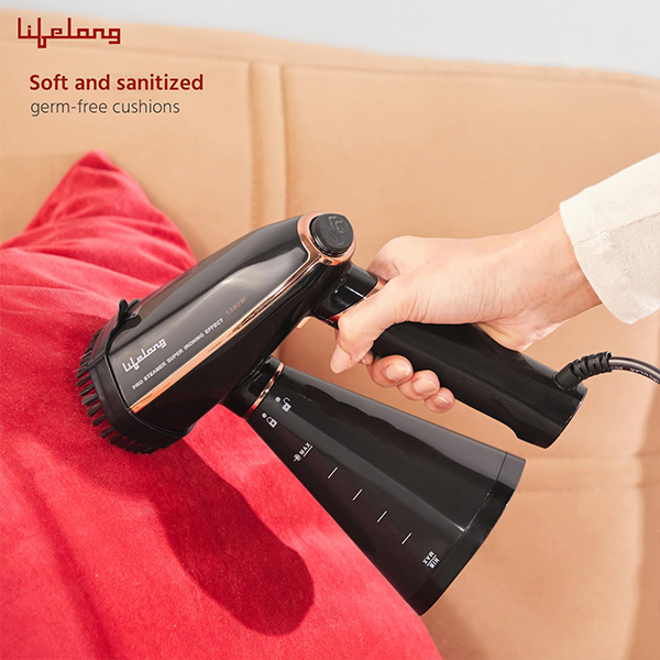 Lifelong LLGRMS902 Garment Steamer (Black)-3