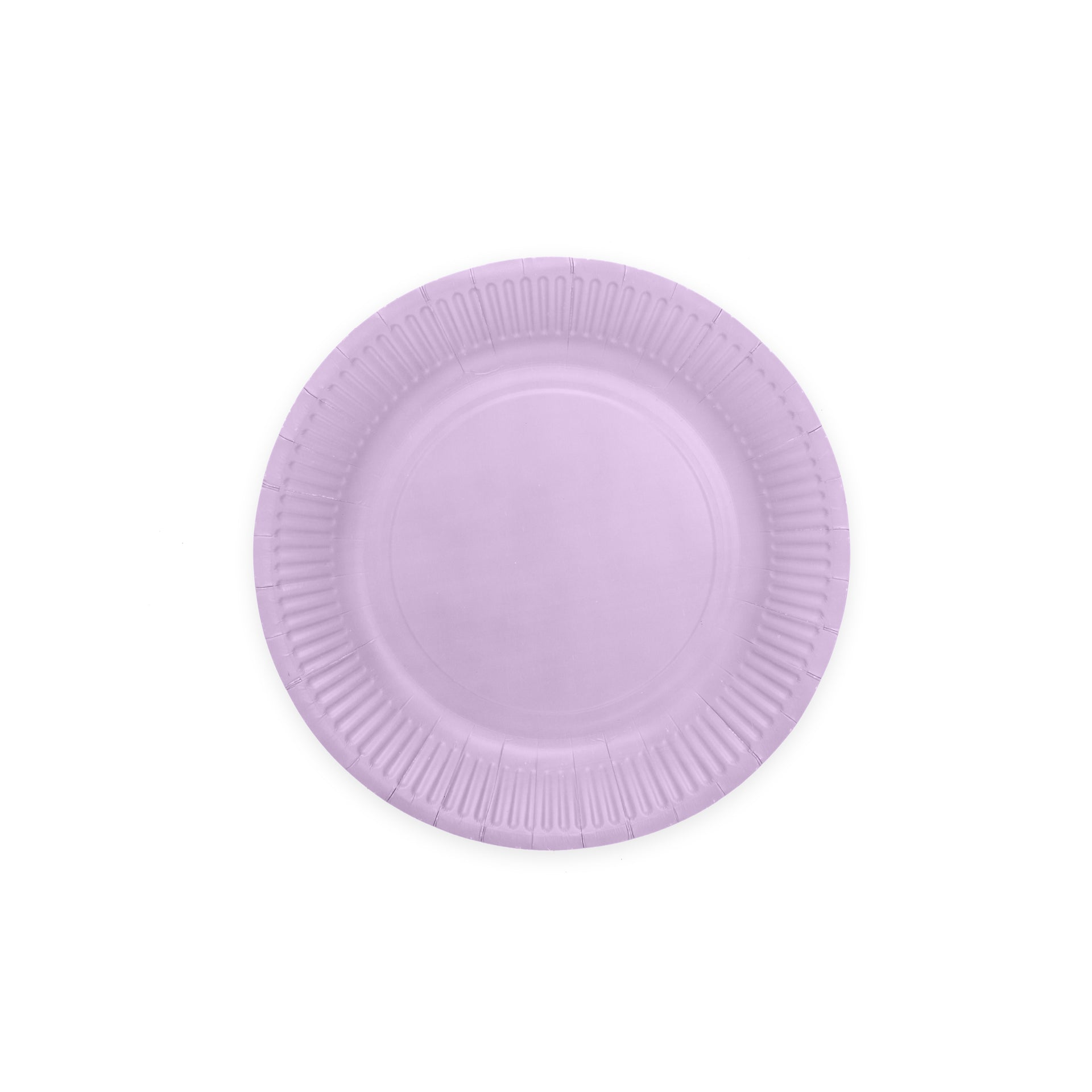 Premium Lavender Paper Plates 7 Inches - 8 Pc