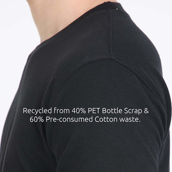 Caslay Crew Neck T-Shirt (Black)-2