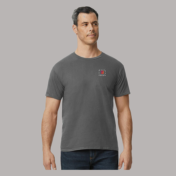 Gildan Softstyle Midweight Adult Round Neck T-Shirt Charcoal