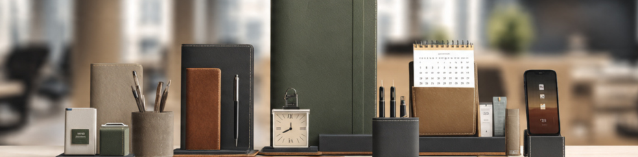 Personalized desk accessories for corporate gifting