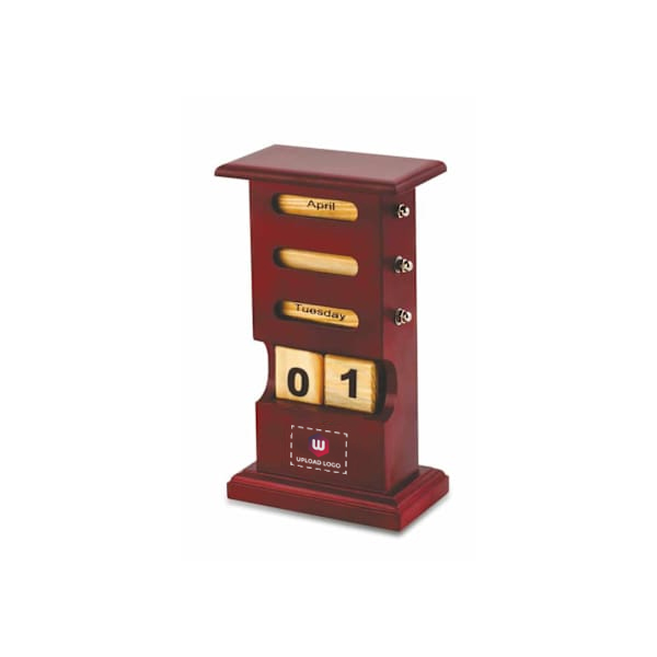 Perpetual Wooden Desk Calendar-1