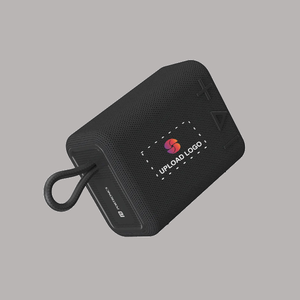 Portronics Breeze 4 Portable 5W Speaker with Mic, 8Hrs Playback (Black)