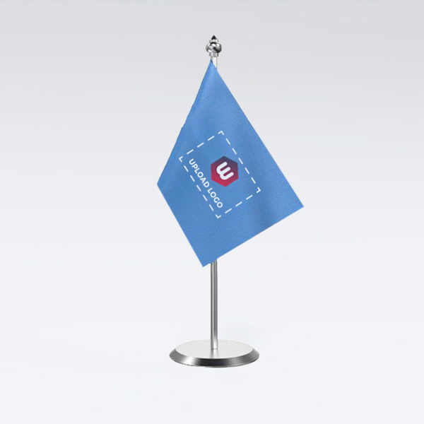 Customizable Single Table Flag with Stand-0