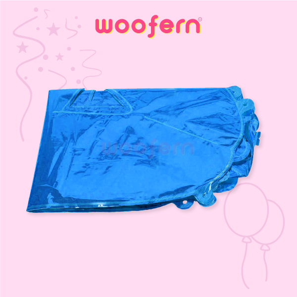 Blue Foil Balloon Number 8 - 16 inch-5