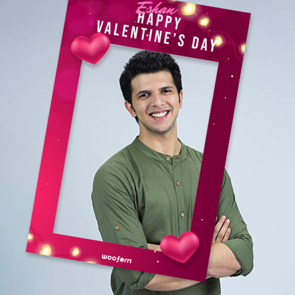 Customized Valentine’s Photo Frame-0