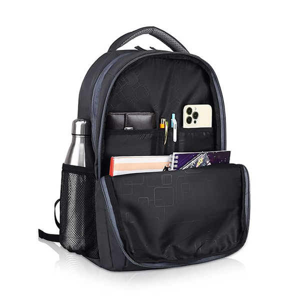 WILDHORN Leuven Laptop Backpack Designed for office, travel (Grey)-2