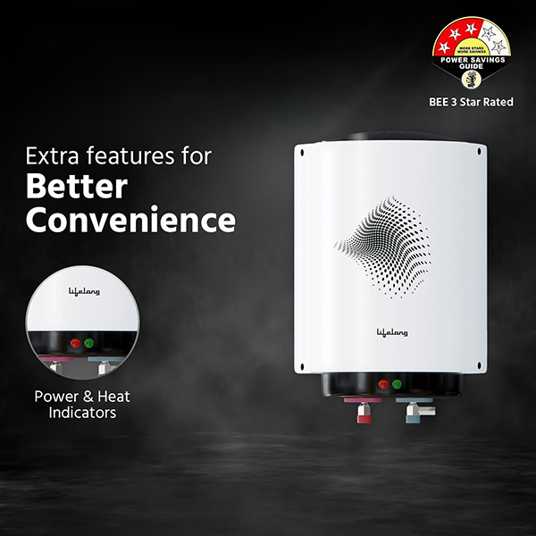 Lifelong LLSWH10 Water Heater for Home - Water Geyser 10 Ltr-2
