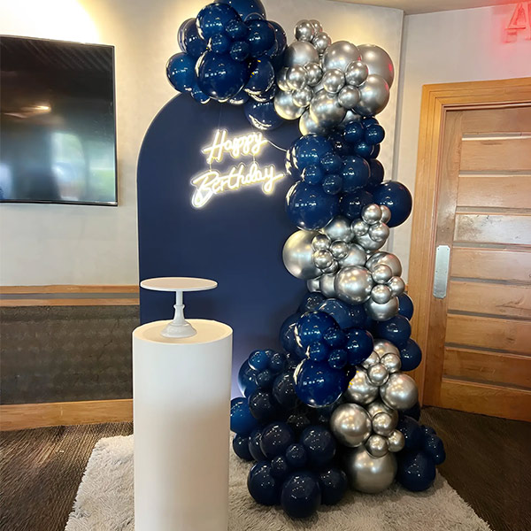 Midnight Glow Party Décor at Home