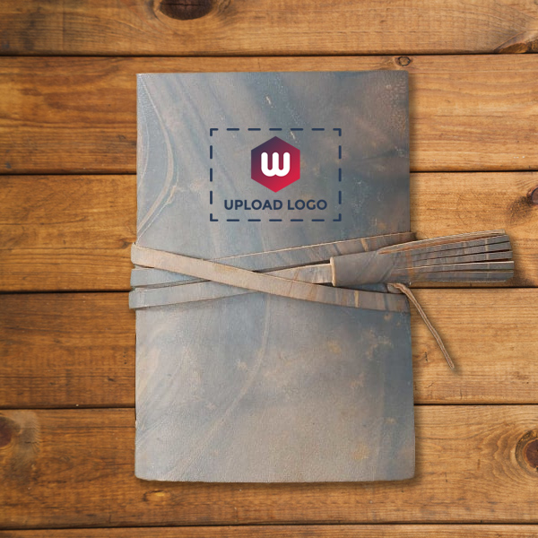 Journal with Belt Closure - Personalized with Logo-1