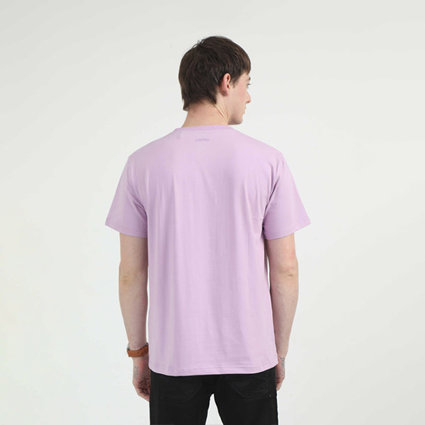 Caslay Organic Crew Neck T-Shirt (Lavender)-2