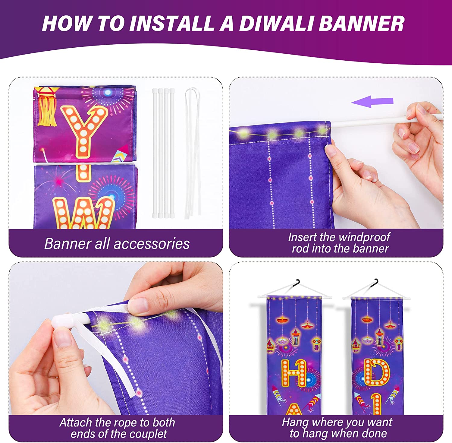 Happy Diwali Banner For Home Entry-6