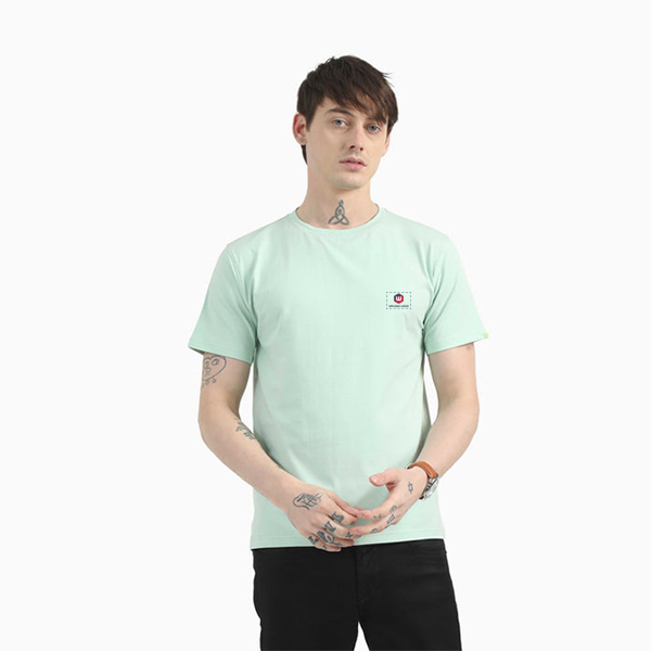 Caslay Organic Crew Neck T-Shirt (Jade Green)