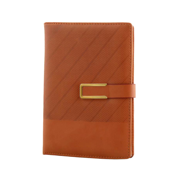 Personalized 4-in-1 Diary Set with Flip Box (Brown)-1