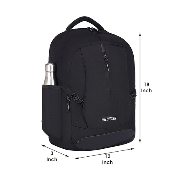 WILDHORN Kiel Laptop Backpack (Black)-5