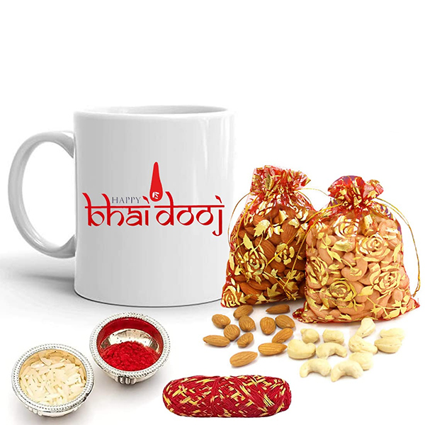 Bhai Dooj Printed Coffee Mug-1