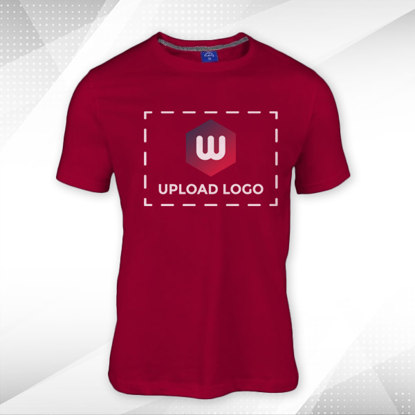 Ruffty Crew Neck Cotton T-shirt for Men Mulbery - Custom Logo