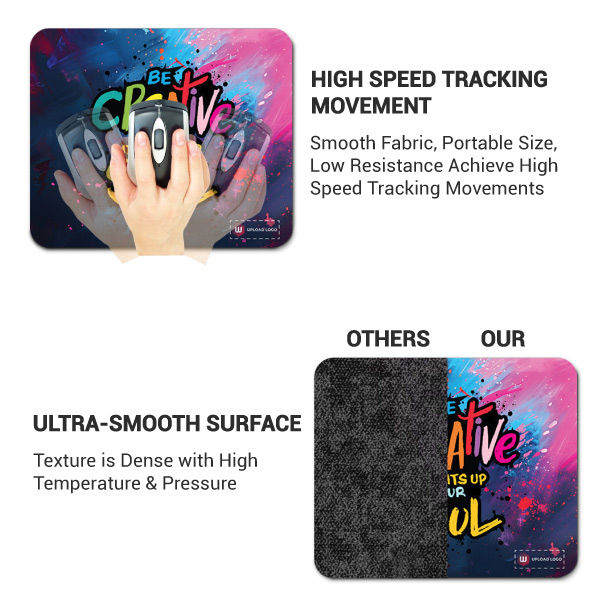 Colourful Design Mouse Pad with Customized Logo-3