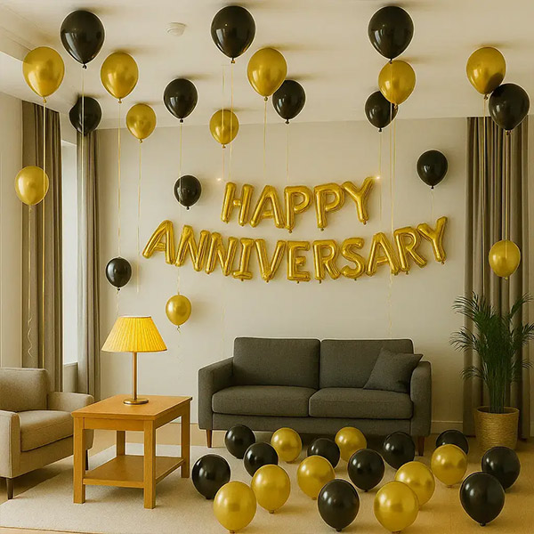 Romantic Balloon Anniversary Décor-1