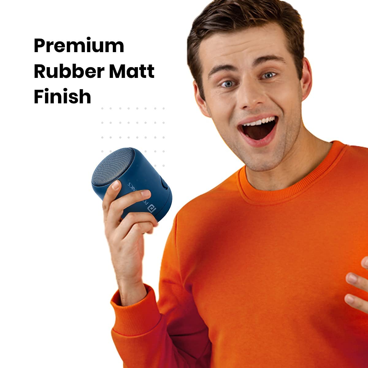 Portronics SoundDrum 1 10W TWS Bluetooth 5.3 Speaker (Blue)-7