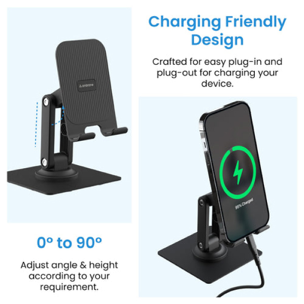 Ambrane 360° Rotation, Foldable Design Mobile Stand-3