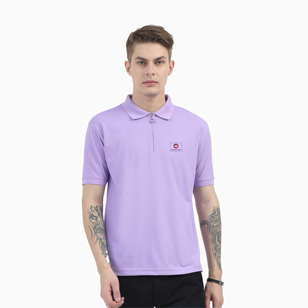 Caslay Quick Dry Polo T-Shirt (Lavender)-0
