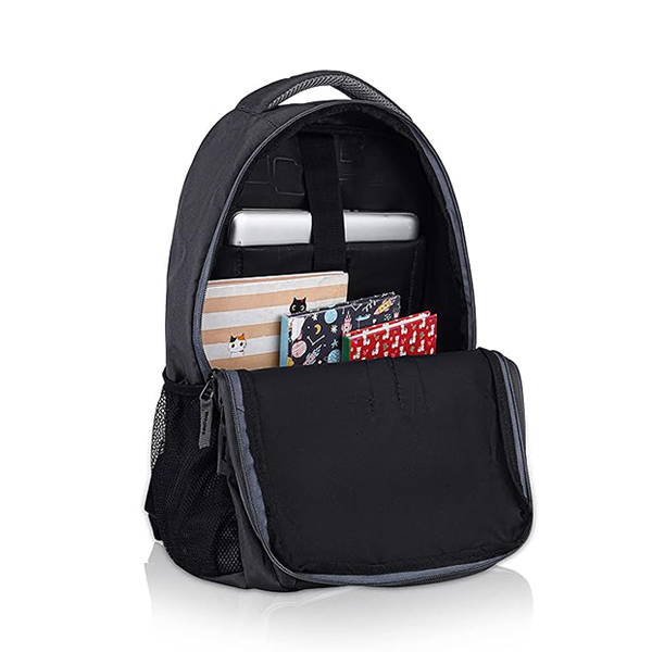 WILDHORN Leuven Laptop Backpack Designed for office, travel (Grey)-1