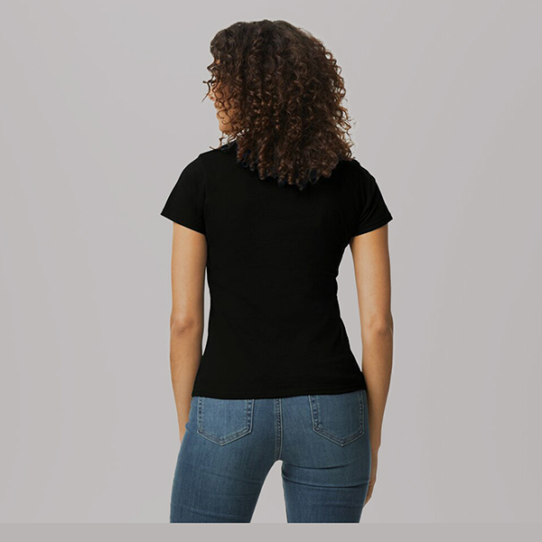 Gildan Softstyle Midweight Women's T-shirt black-2