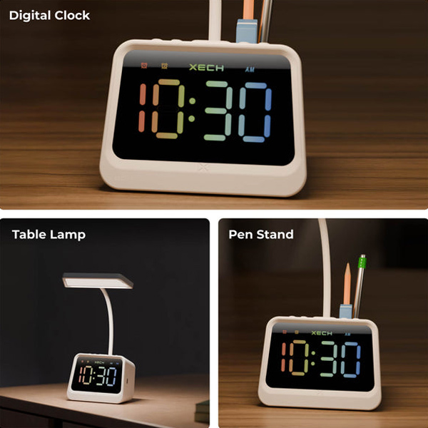 XECH Prism Digital Clock with Lamp-1
