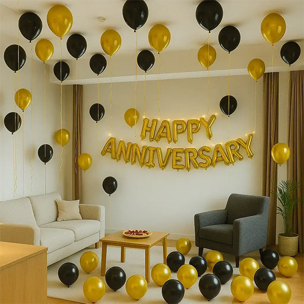 Romantic Balloon Anniversary Décor-0