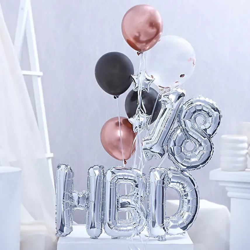 Birthday Surprise Balloon Bouquet (HBD)