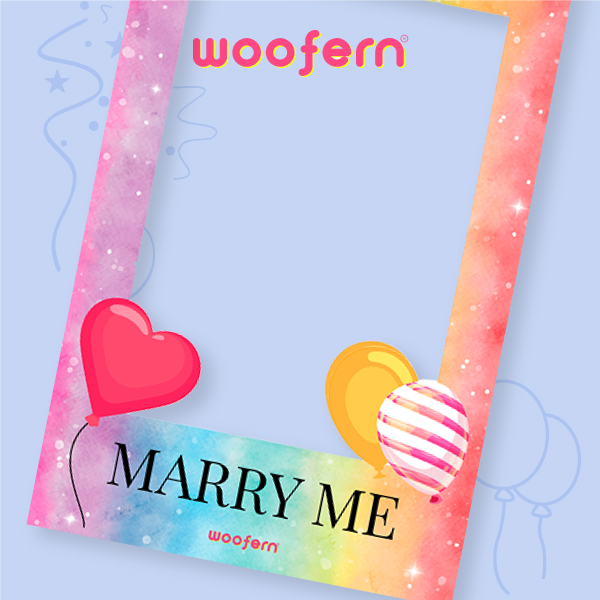 Romantic Proposal Photo Booth Frame-2