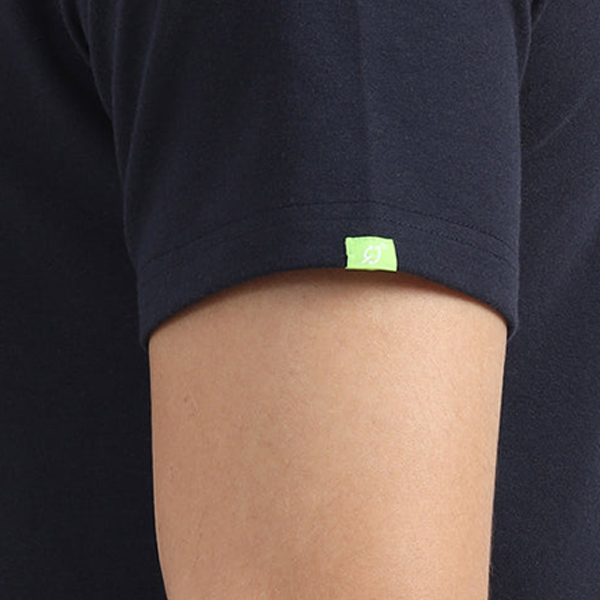 Caslay Sweat Tee (Navy Blue)-5