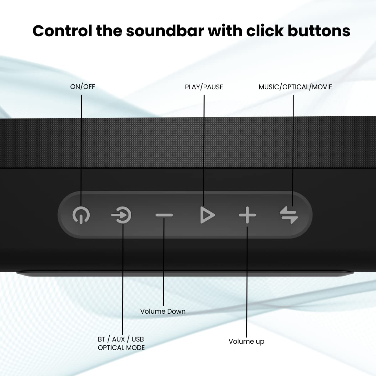 Portronics Sound Slick 5 80W Bluetooth Soundbar-5