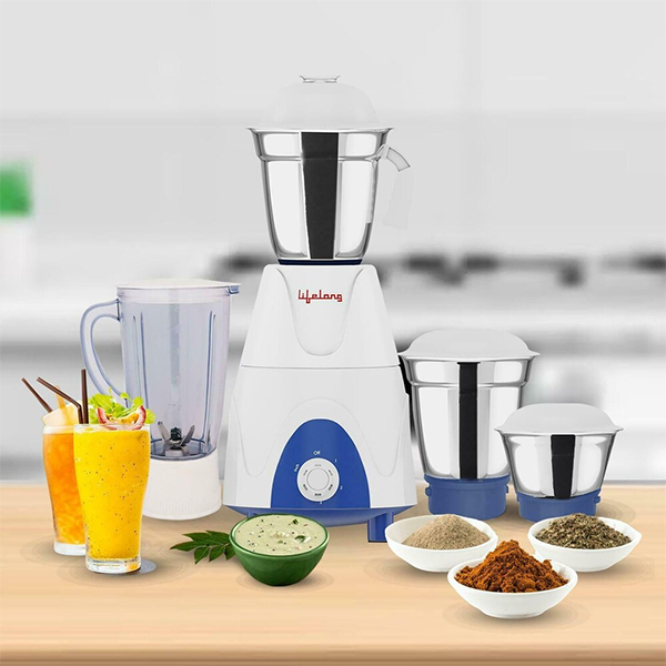 Lifelong LLMG804 Mixer Grinder 800W, 4 Jar-1