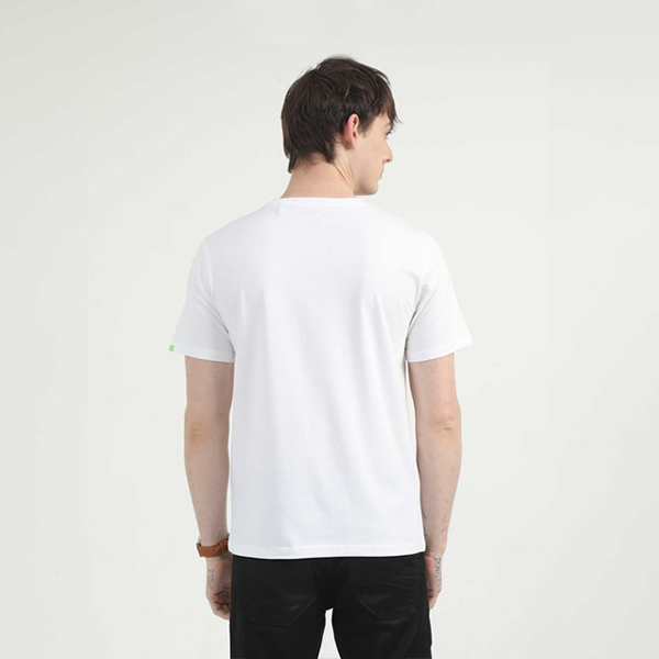 Caslay Organic Crew Neck T-Shirt (White)-2