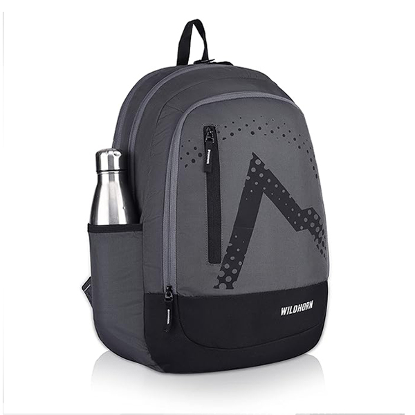 WILDHORN Premium Laptop Backpack (Grey)-1