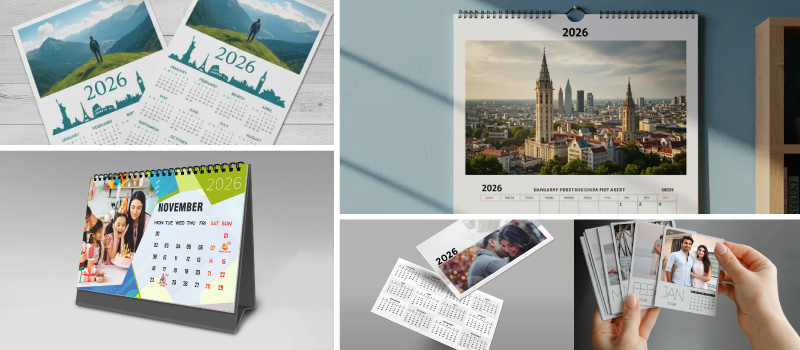 customized New Year Calendars 2026