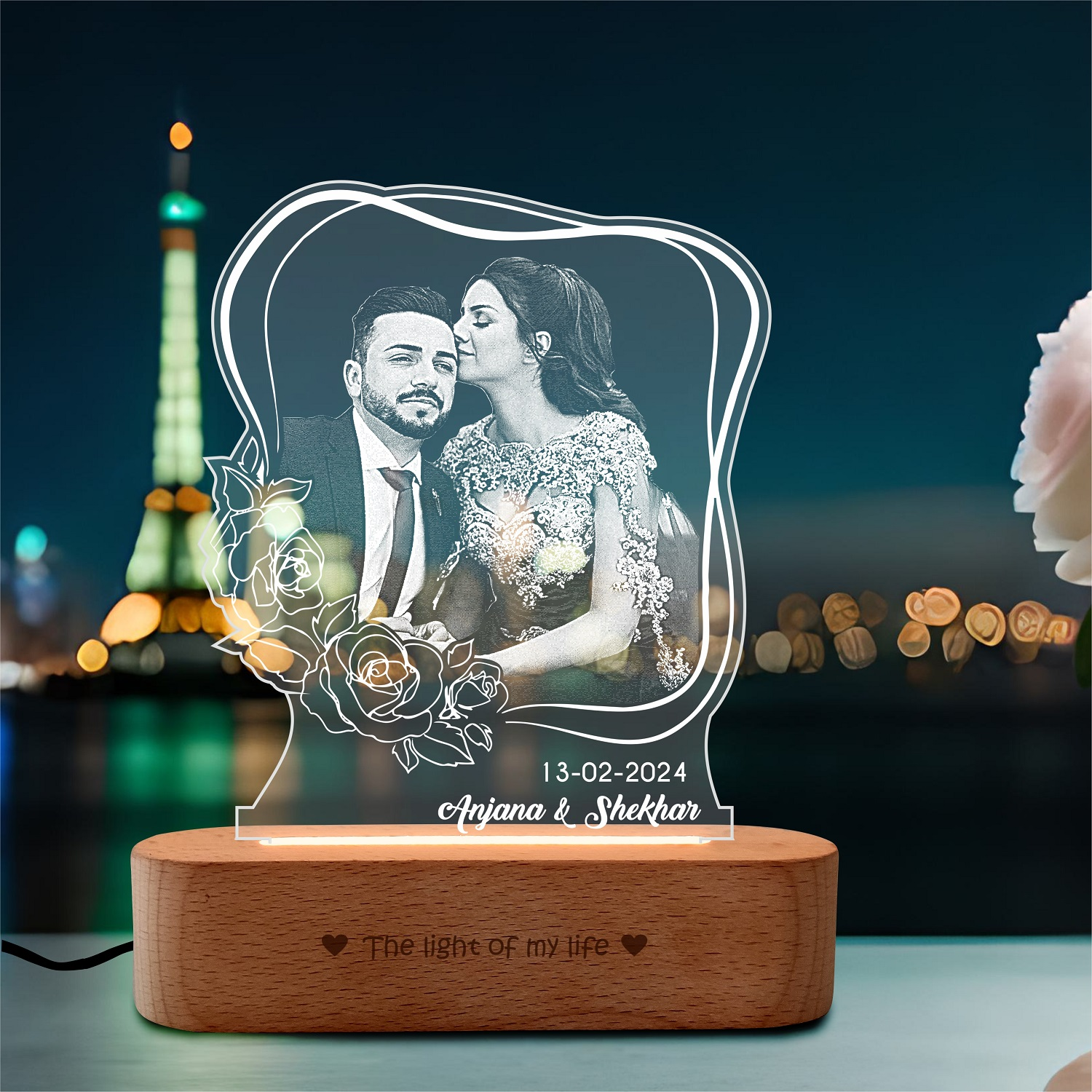 Illuminate Your Love : Bloom Lite Gift for Your Wife-2