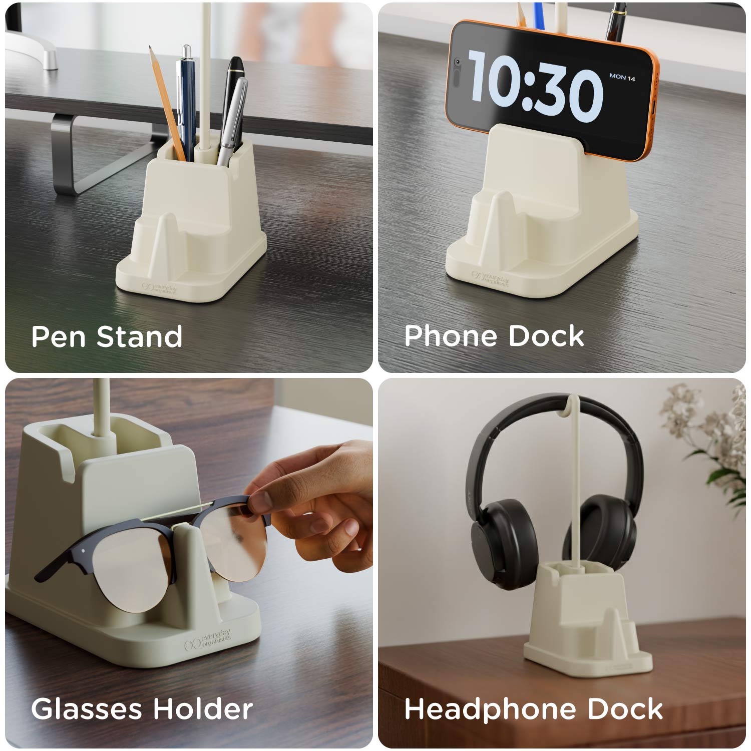 EO Desk Station Lite Multifunctional Organiser with Custom Logo Branding-5