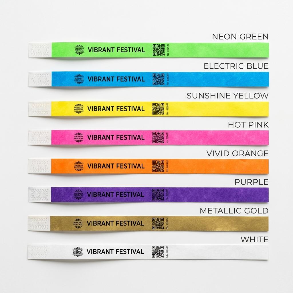 Custom Paper Wristbands for Events-2