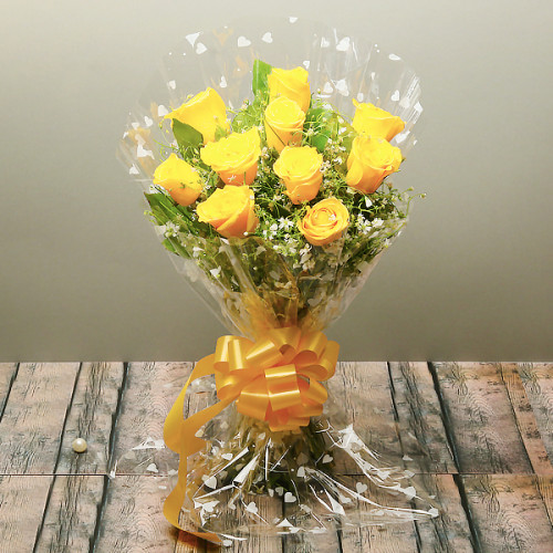 Yellow Rose Bouquet