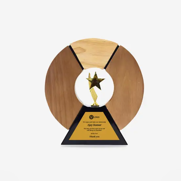 Jubilant Trophy - Pie Chart Memento-0