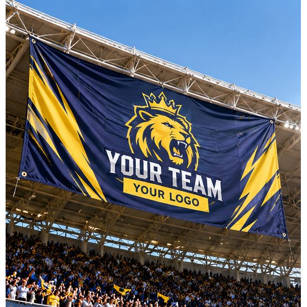 Custom Stadium Roof Flags 6 × 4 Feet