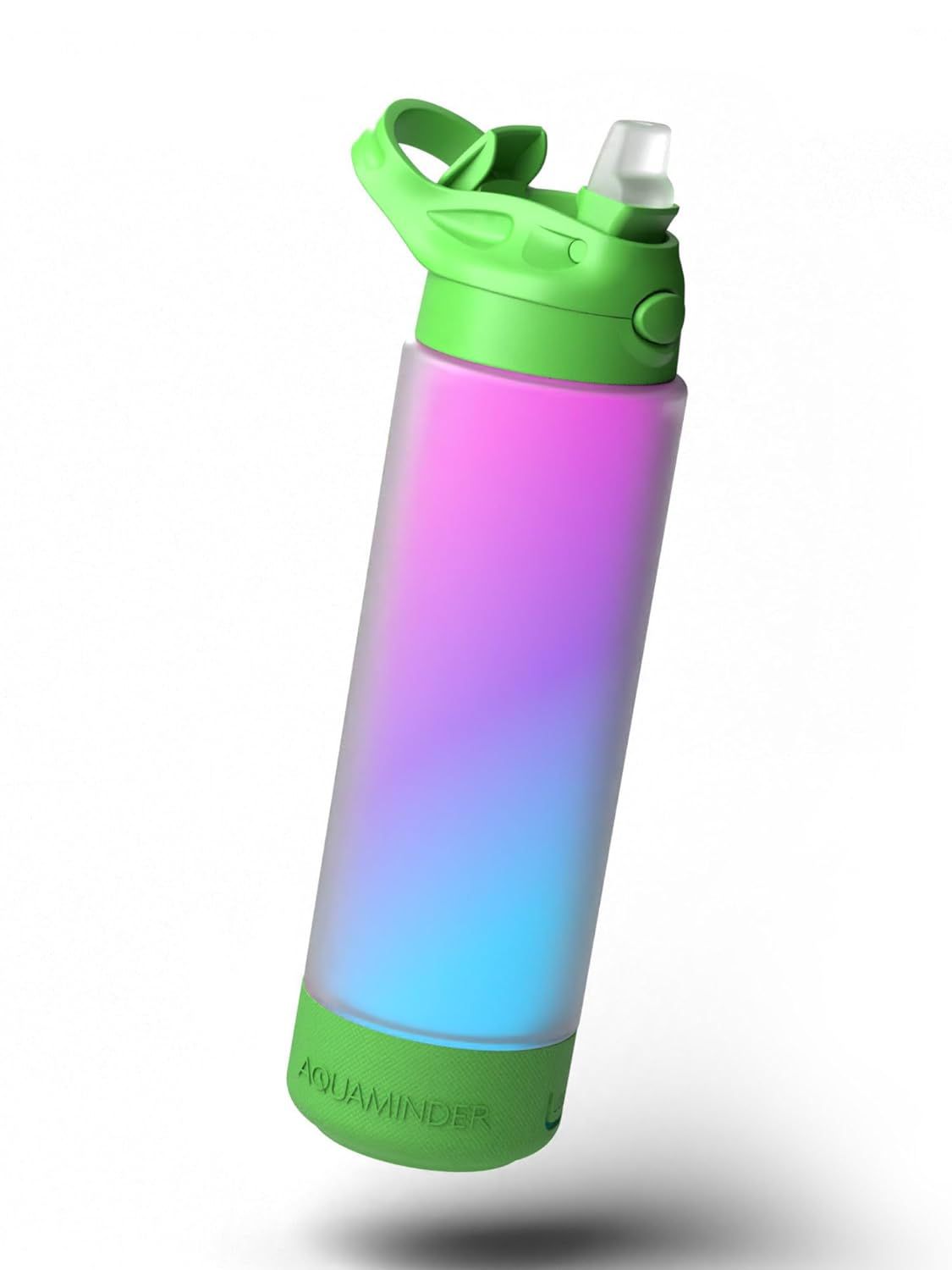 Aquaminder Smart Water Bottle with Smart Sipper Indus 770ml - Green-7