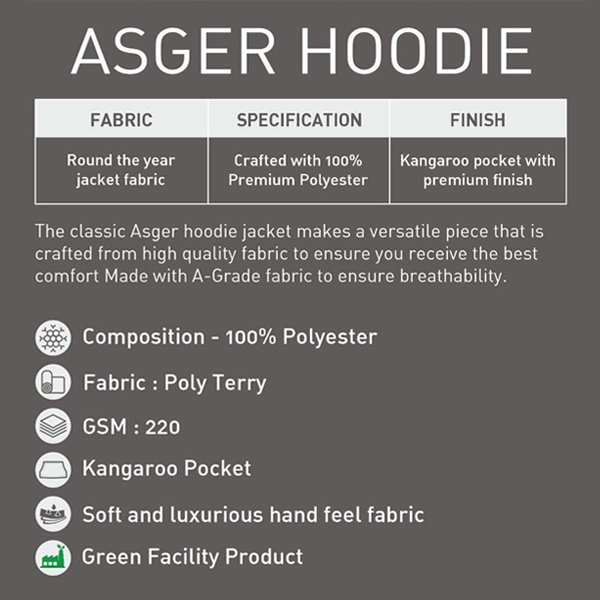 Jack & Jones Asger Hoodie with Custom Logo - Navy Blue-2