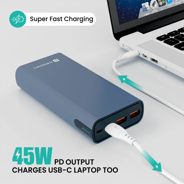 Portronics Power 45 20000mAh Super Fast Power Bank-1