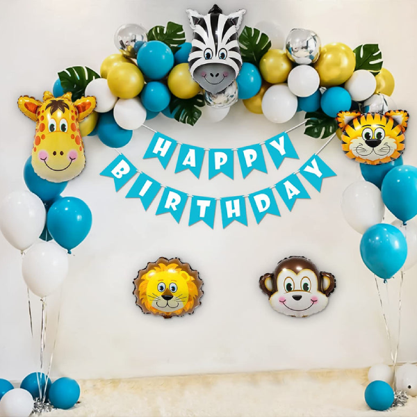 Jungle Theme Birthday Party Décor