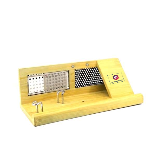 Warm & Rustic Desk Organizer-3