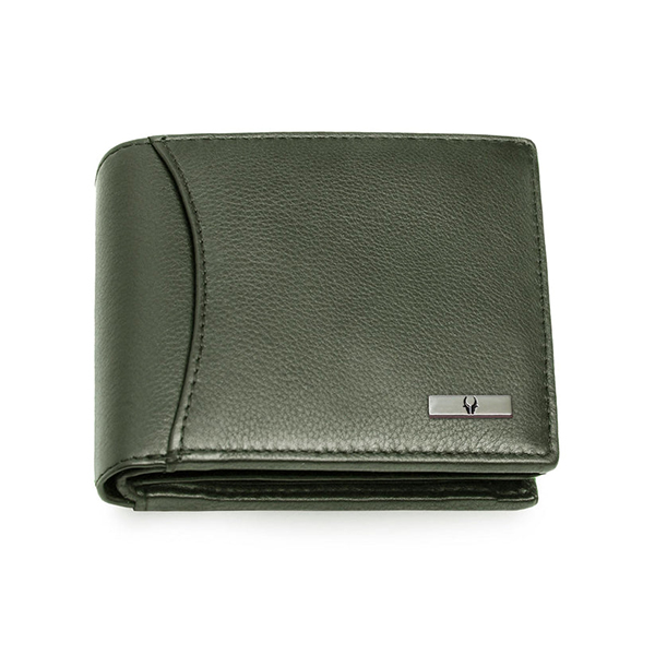 WILDHORN CORDOVA Premium Leather Wallet, Keychain & Pen Gift Set (Green Hunter)-1